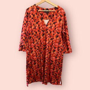 Lesley Evers Red Flame Dress PRICE DROP